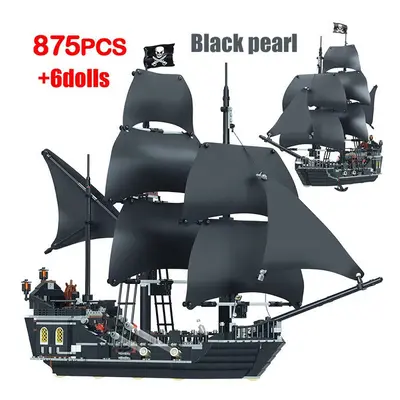 (Black Pearl) Pirates Caribbean Black Pearl | Pirates Caribbean Ship