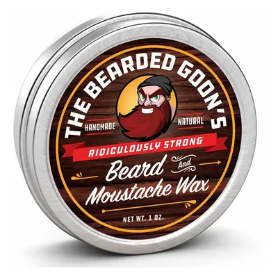 The Bearded Goon's Ridiculously Strong Beard and Handlebar Mustache Wax - 1oz (30ml)