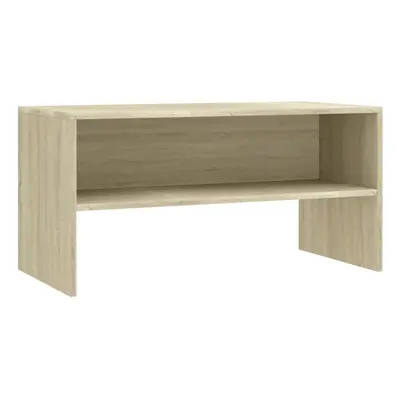 vidaXL TV Cabinet Sonoma Oak Engineered Wood TV Stand Sideboard Furniture