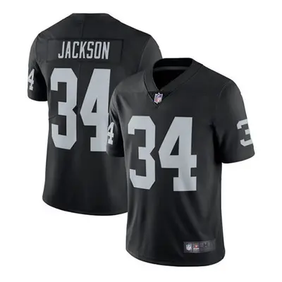 (Men's-XXL, Black) T-Shirt Las Vegas Raiders Bo Jackson Jersey - Men's/Women's/Youth