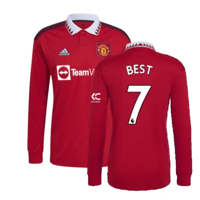 (3XL) Man Utd Long Sleeve Home Shirt (BEST 7)