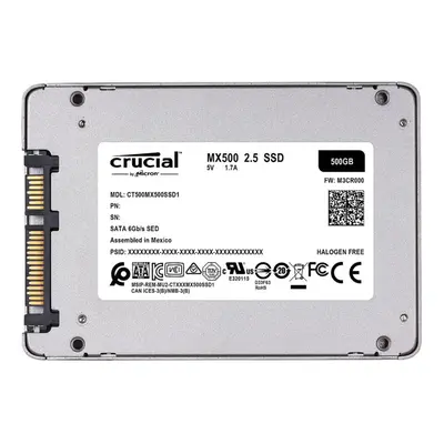 Crucial MX500 500GB SATA 3.0 2.5" SSD