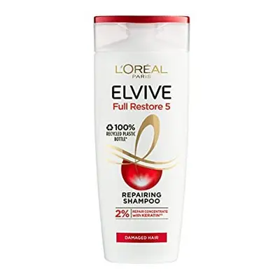 Elvive Haircare L'Oreal Full Restore Shampoo, ml, Pack of