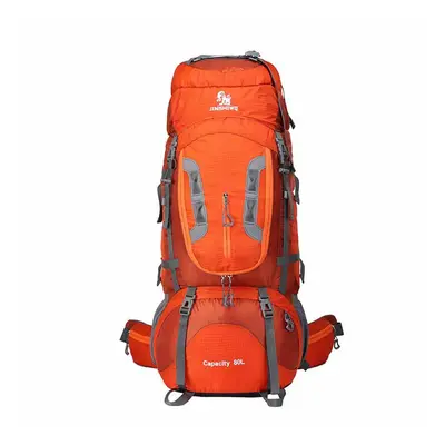 (Orange A) 80L Camping Hiking Backpacks Big Outdoor Bag Backpack Nylon superlight Sport Travel B