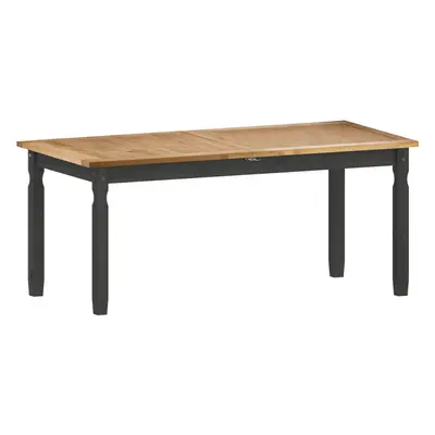 Corona Charcoal Large Extending Dining Table