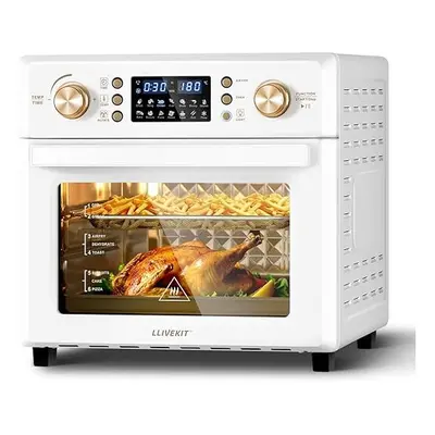 26L Air Fryer Oven, Oil Free Air Fryer with Programmes, 360Â° Hot Air Circulation Technology, En