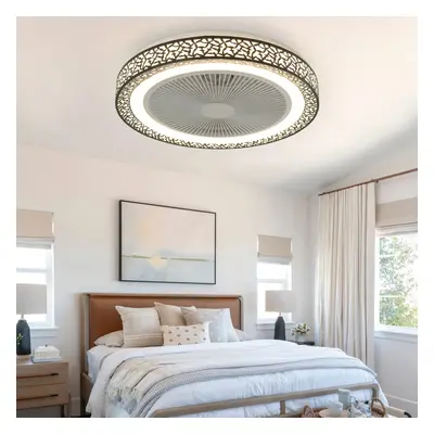 Ceiling Mount Metal LED Fan Light