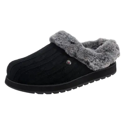 Skechers Women's Ice Angel Slipper Black 5.5