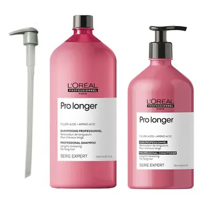 L'Oreal Serie Expert Pro Longer - Pump - Shampoo 1500ml - Conditioner 750ml