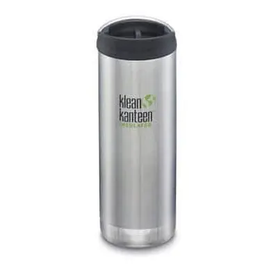 Klean Kanteen Insulated TKWide Flask with CafÃ Cap 473ml - Brushed Stainless