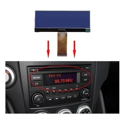 Auto LCD Screen Multimedia Player Audio LCD Display For Nissan Qashqai Juke Car Radio CD Player 