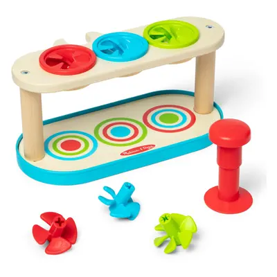 Match & Push Spinning Tops Developmental Skills Toy for Girls and Boys 2+ - FSC Certified