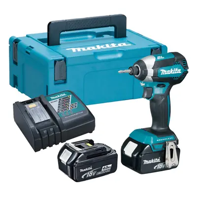 Makita DTD153RMJ 18V LXT Lithium Brushless Impact Driver - x 4.0ah Batteries