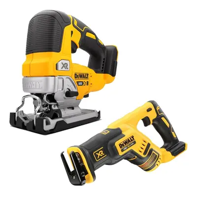 DeWalt DCS334N 18v XR Cordless Brushless Top Handle Jigsaw & DCS367N Recip Saw