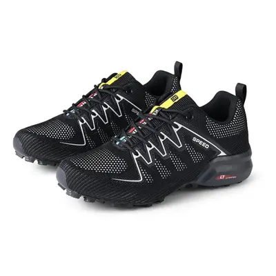 (black, 40) Men&apos;s Large Size Casual Non-slip Resistance Rubber Outdoor Outdoor Fitness Hiki