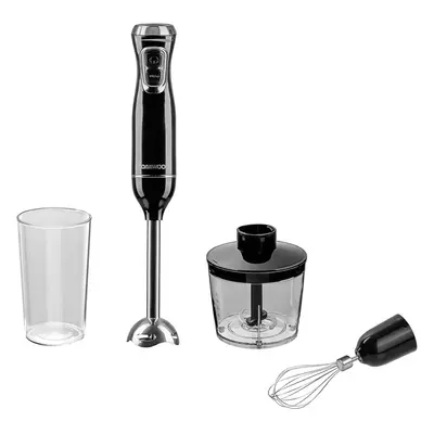 Daewoo Hand Held Blender Set With Whisk, Chopper And Jug, Turbo Boost, Speed Controls, Stainless