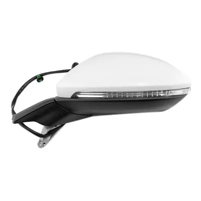 Car Electric Folding Rearview Mirror with Light for Golf MK7 Left