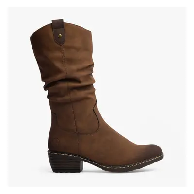 (UK 6, Brown) Rieker Womens Boots Brown