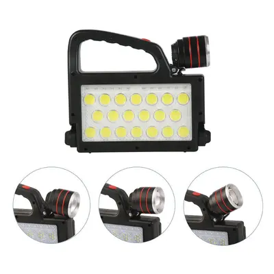 (LED sidelight) Solar Work Light Modes Lighting USB Solar Recharging Multifunction Warning Spotl