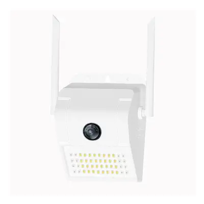 (US Plug) HD1080P Wifi Camera Wall Street Lamp Wireless Outdoor Camera Wide Angle Dual Light Two