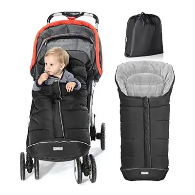 Orzbow Universal Footmuff for Pushchair, Cosy Toes for Baby Buggy Pram Stroller - Waterproof and