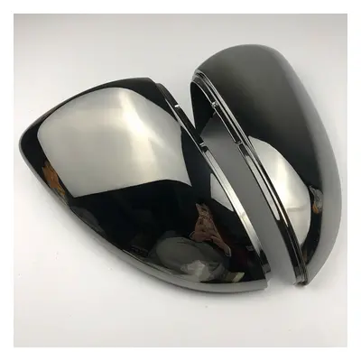 Gloss Black Wing Mirror Cover Caps Casing For VW Golf Mk7 Mk7.5 R GTI