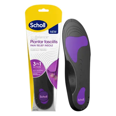 In-Balance Orthotics Plantar Fasciitis Pain Relief Insoles - 3-in-1 Insoles for Plantar Fasciiti