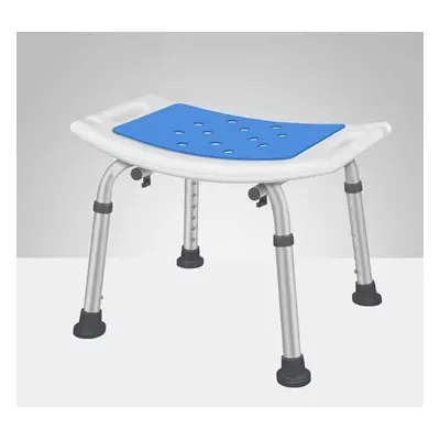 (as the picture, China Stool plus cushion) Elderly Medical Bath Tub Aid Seat Without Back Chair 