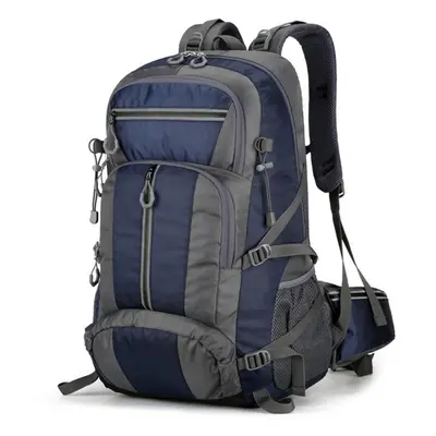 (deep,blue, China) 50l Nylon Backpack Camping Bag Outdoor Sport Hiking Trekking Climbing Travel 