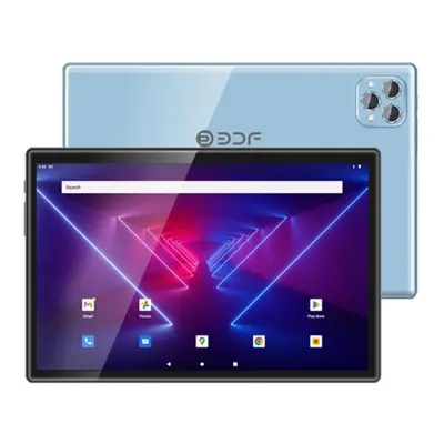 (Blue) BDF 10.1 Inch Tablets Octa Core 8GB RAM 256GB ROM Tablet PC 4G LTE Phone Dual Wi-fi Table