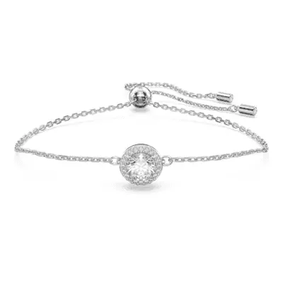 Swarovski Constella Round Cut PavÃ White Rhodium Plated Bracelet