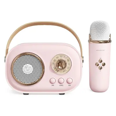 Kids Mini Karaoke Machine, Portable Karaoke Speaker With Wireless Microphones