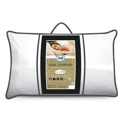 Sealy Dual Comfort Memory Foam Pillow - Reversible Firm and Soft Memory Foam Bed Pillow for Side