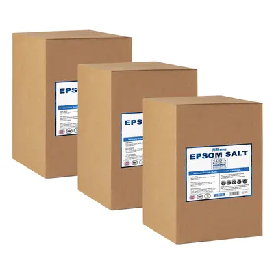 (3 x 25Kg) Epsom Salt Medical Grade 25Kg Box Vegan Vegetarian