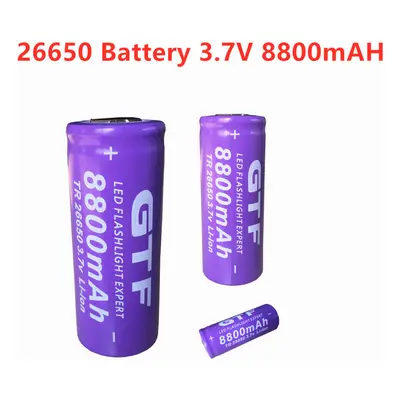 (3.7 V PCS battery, PCS battery) V 100% Mah Li-ion Rechargeable Battery For Led Flashlight Torch