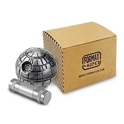 FORMAX?420 Death Star Grinder With a Pollen Press Star War Round Grinder Pieces Spice Mill 1.9 i