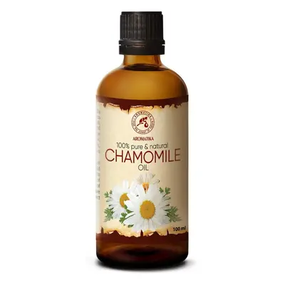 Chamomile Oil 100ml - Matricaria Chamomilla - Natural Chamomile Blossom Oil Extract - Carrier Oi