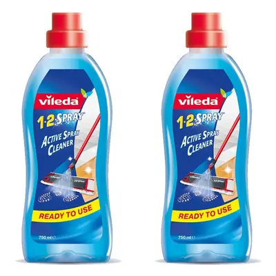 Vileda Spray Floor Cleaning Liquid, ml,Transparent,Pack of