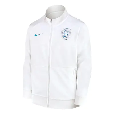 (XS) England Woven Football Jacket (White) - Ladies