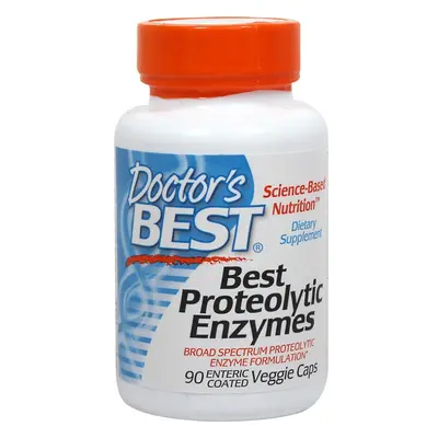 Doctors Best Proteolytic Enzymes, Enteric Coated Vegetarian Capsules