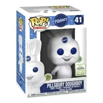 POP! Funko Ad Icon Pillsbury Doughboy Shamrock Cookie Spring Convention Exclusive