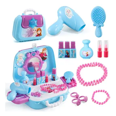 Frozen Role Play Jewelry Kit for Girls Toy Set Princess Bag Gift for Girls Kids