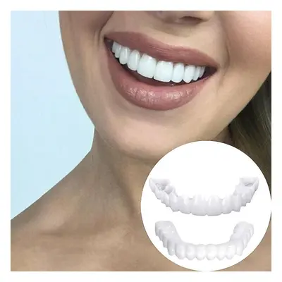 Smile Dental False Teeth Cover Perfect Smile Veneers Comfort Fit Flex Denture Teeth