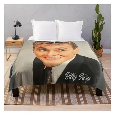 Fleece Throw Blanket Billy Fury for Sofa Couch Kids x Inches