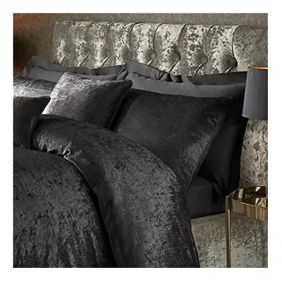 ED Luxury Crushed Velvet Duvet Quilt Cover Bedding Linen Set With Housewife Pillowcases Ultra So