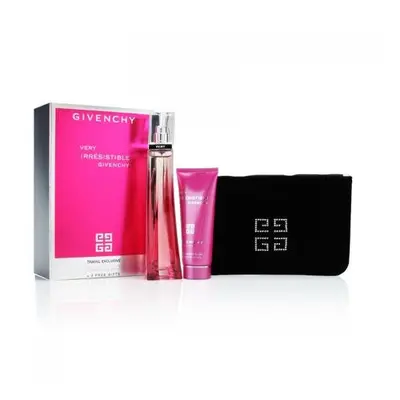 Givenchy Very Irresistible Pcs Set For Women: 2.5 Eau De Toilette Spray + 2.5 Body Lotion + Pouc