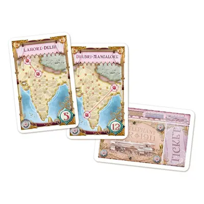 (Extension- India) - TICKET TO RIDE MAP COLLECTION INDIA (C: 0-1-2)