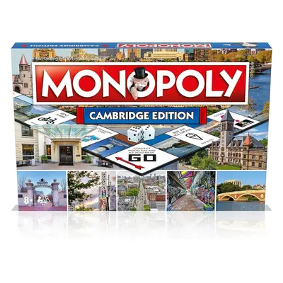 Monopoly Cambridge Monopoly Board Game Edition Family Game for Ages 8+