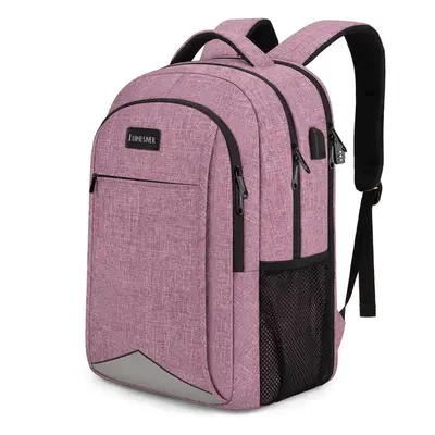 (purple, 15.6 Inch) Lumesner Laptop Backpack,water Resistant Anti Theft Travel Laptop Travel Bac