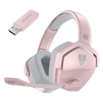 G06 Wireless Gaming Headset with Crystal-Clear Microphone for PS5, PS4, PC, and Switch, 47-Hr Ba